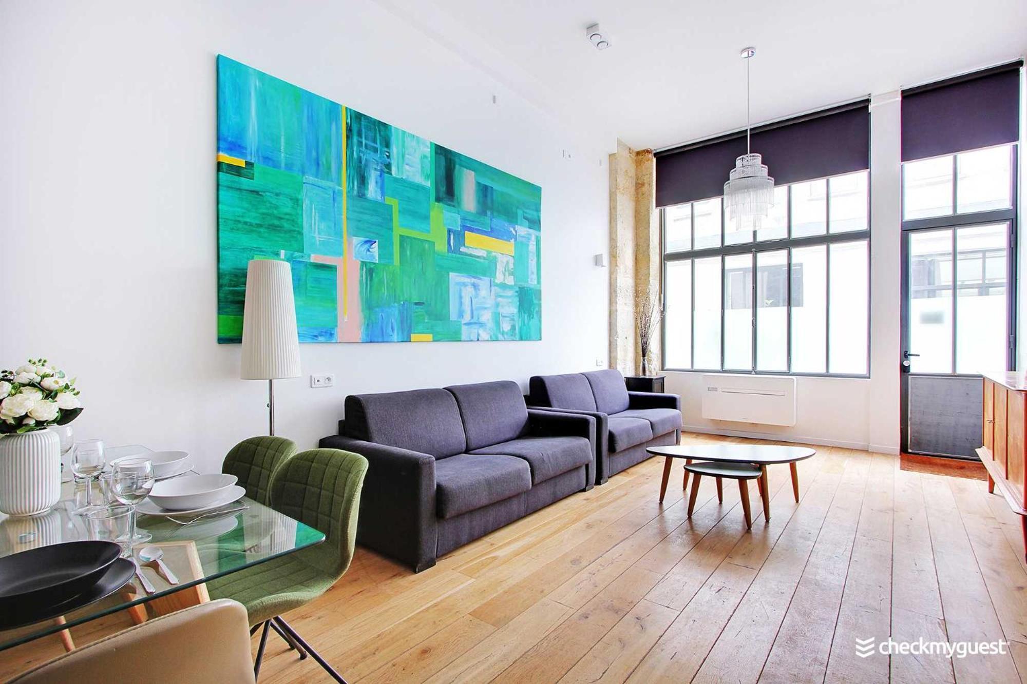 Appartement Elegant - 1br-6p- Grands Boulevards