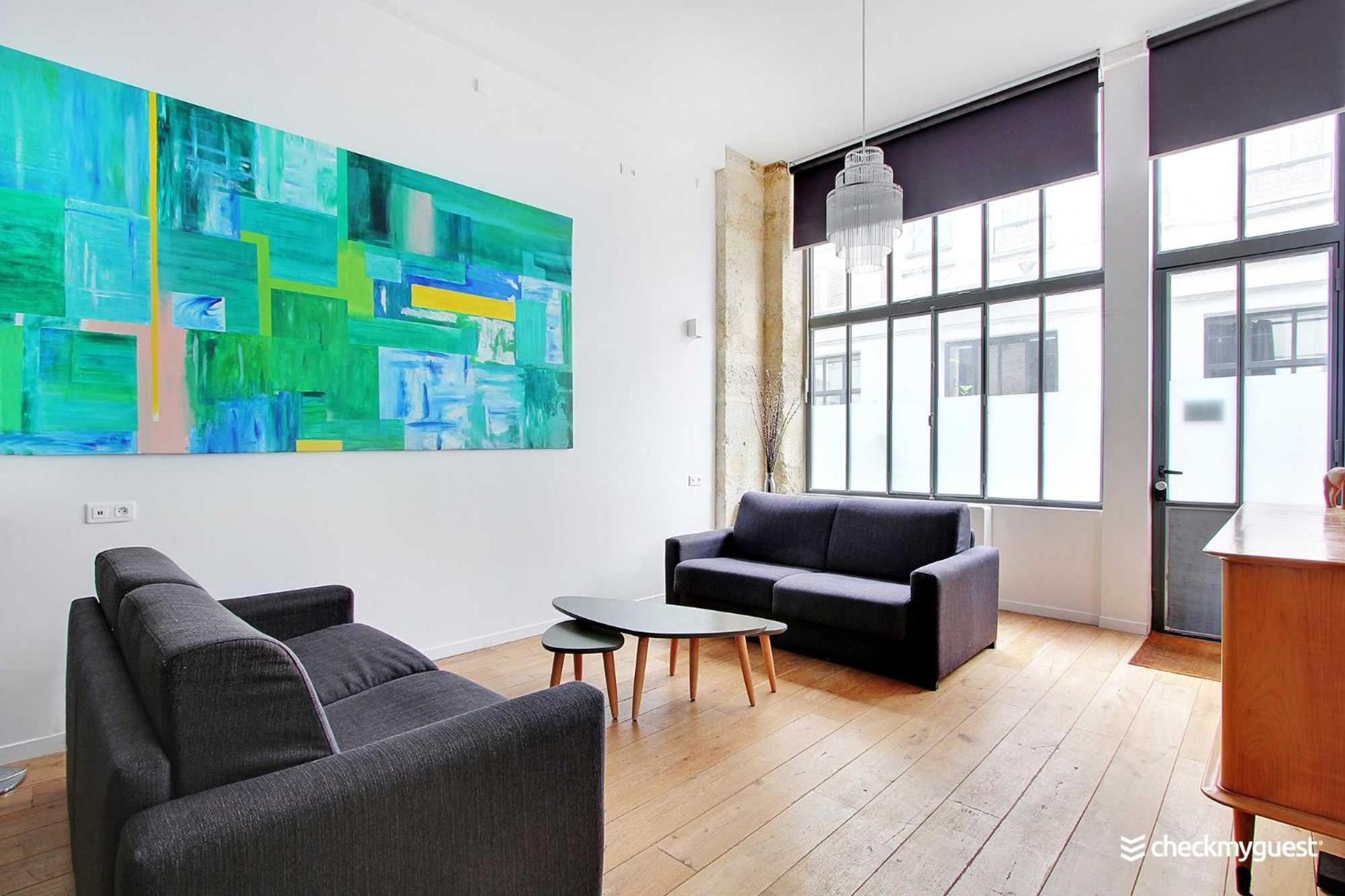 Appartement Elegant - 1br-6p- Grands Boulevards